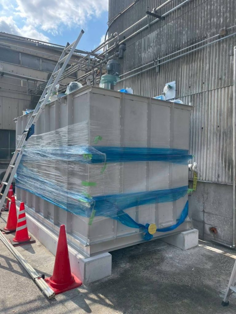 枚方市　タンク設置基礎工事